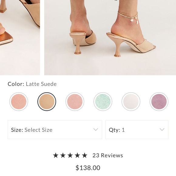 jeffrey campbell mr big heel in latte suede 8 - Picture 6 of 9